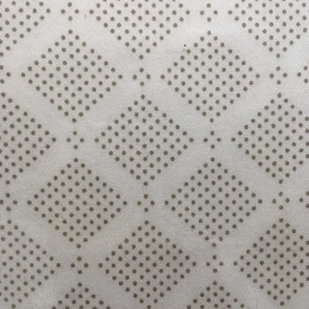 TAN DIAMOND DOT Heartland 400 TC 100% Cotton Sateen STANDARD QUEEN Pillowcases